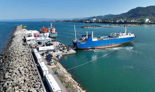 Ünye Limanı dünyaya açıldı