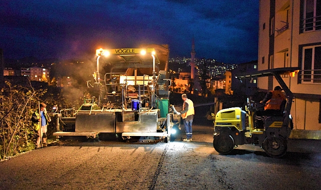 Altınordu'da altyapı ve üstyapı modernize ediliyor