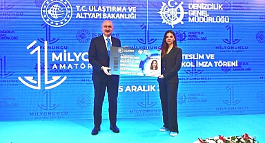 Bir milyon amatör denizci hedefine ulaşıldı