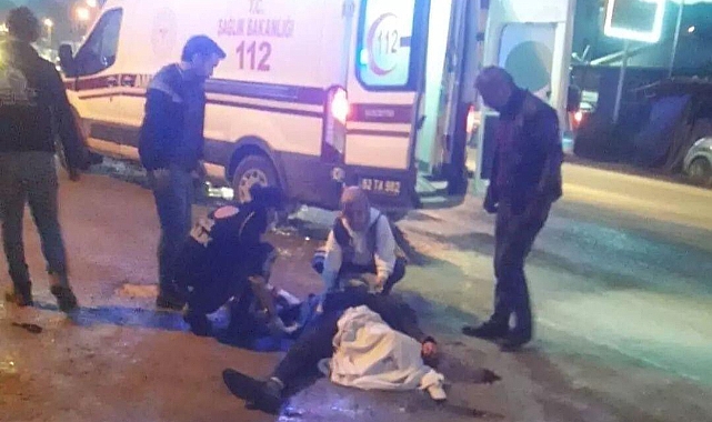 Fatsa'da kaza 2 yaralı var
