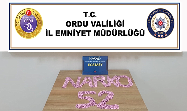 Ordu'da Narkotik operasyonlarında 5 kişi tutuklandı