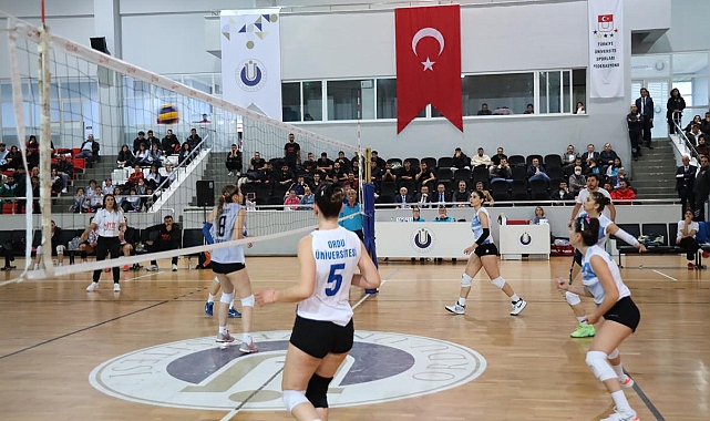 Üniversiteler Voleybol Şampiyonası Ordu'da düzenleniyor