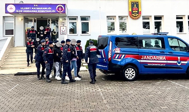 Ordu'da ev hırsızı 7 şüpheli yakalandı