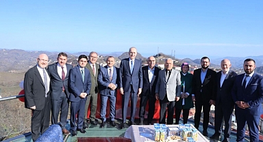 Ulubey’in seyir terası açıldı