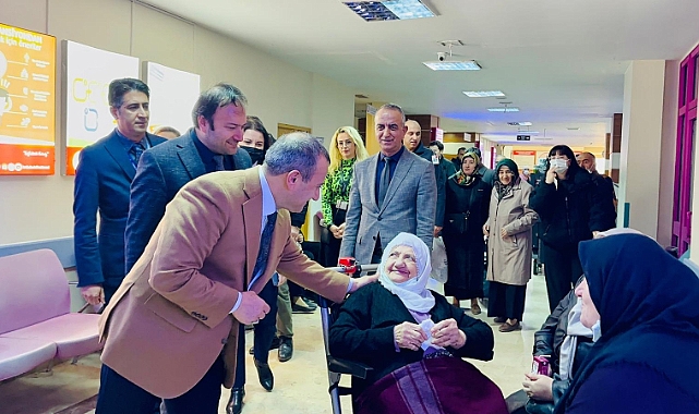 Vali Sonel, hastaneleri ziyaret etti