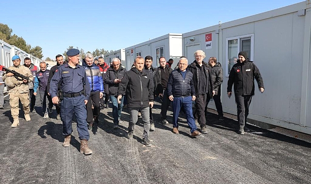 Başkan Güler deprem bölgesinde