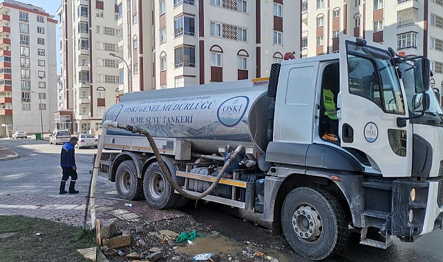Ordu'dan deprem bölgesine 12 su tankeri gönderildi
