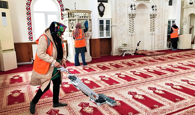 Altınordu'da camiler Ramazan Ayına hazır