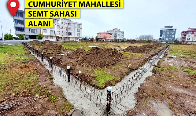 Altınordu'ya 10 semt sahası