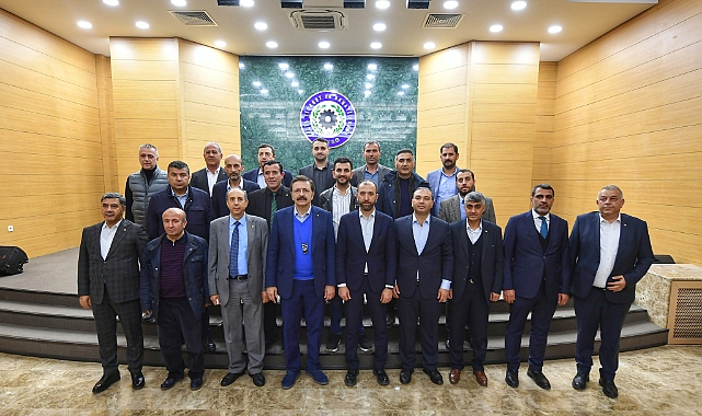 Başkan Karlıbel TOBB önderliğinde deprem bölgesine gitti