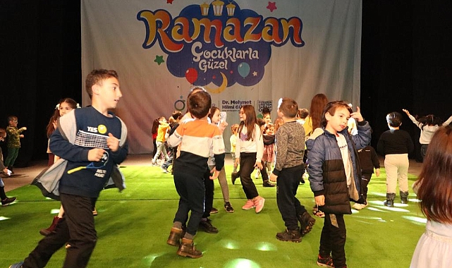Çocuklar neşe saçtı
