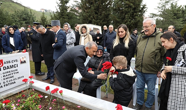 Ordu'da Şehitlerimiz dualarly yad edildi