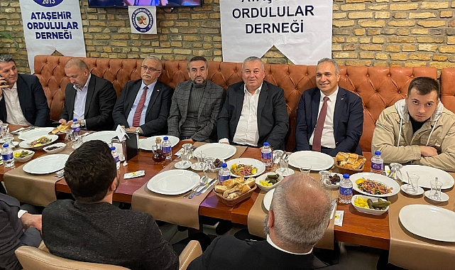 Cemal Enginyurt, Ataşehir'de Ordulular'la buluştu