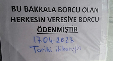Fatsalı "Robin Hood" mahalle halkının bakkal borcunu kapattı