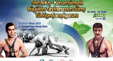 Güreş şampiyonası Ordu’da