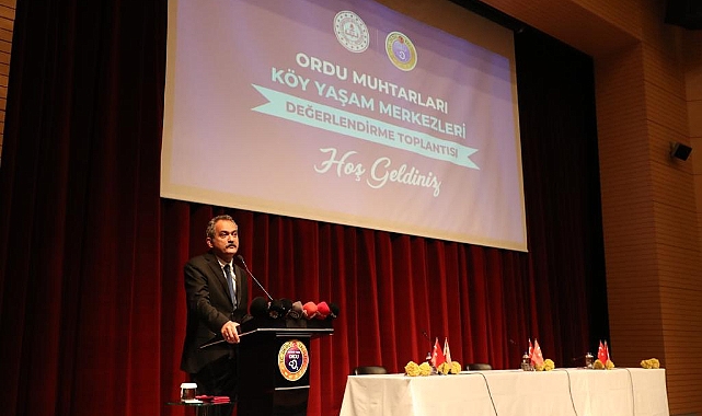 Köy Yaşam Merkezleri Değerlendirme Toplantısı yapıldı