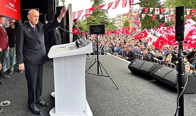 MHP Genel Başkanı Devlet Bahçeli Ordu'da