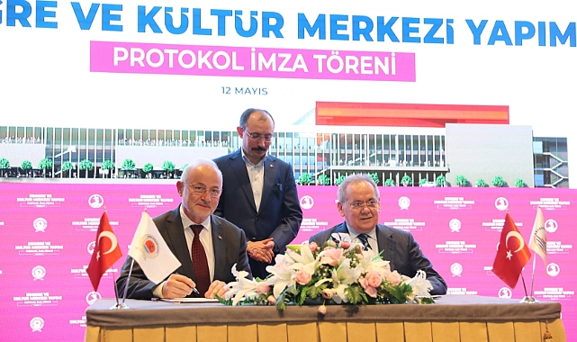 Samsun'a Karadeniz'in En Büyük 'Kongre ve Kültür Merkezi' için imzalar atıldı