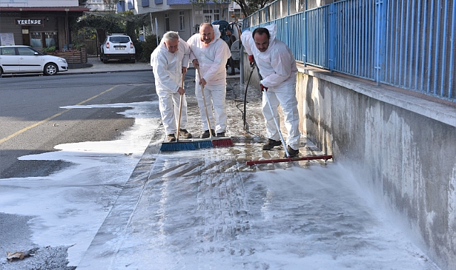 Altınordu'da geleneksel bayram temizliği yapıldı