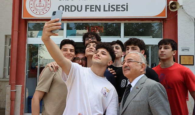Başkan Hilmi Güler, lise öğrencileri ile buluştu