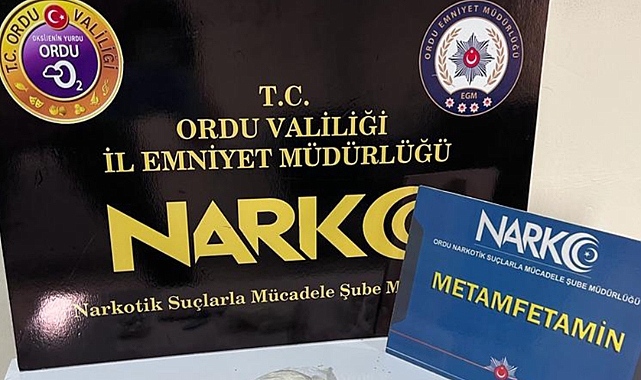 Ordu Emniyeti, Narkotik Operasyonlarında büyük başarı elde etti