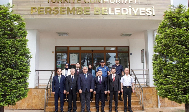 Vali Sonel, Perşembe ilçesinde ziyaret etti