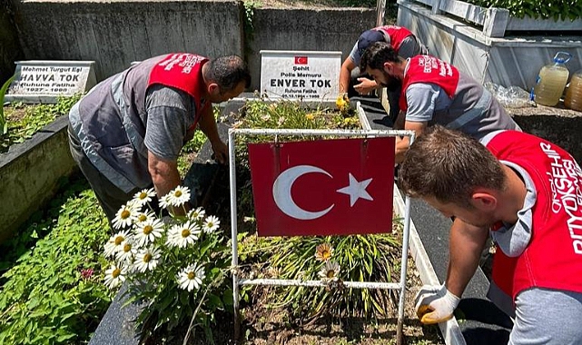 Büyükşehir, şehitleri unutmadı