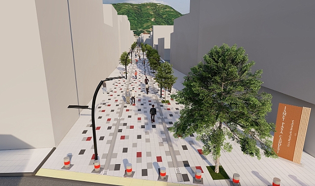 İsmet Paşa Caddesi’nde değişim başlıyor