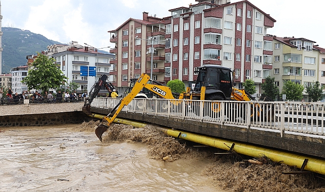 Ordu'da sel ve taşkınlara karşın önlemler artıyor