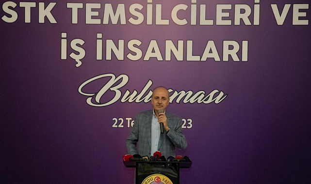 TBMM Başkanı Kurtulmuş, STK temsilceleriyle buluştu