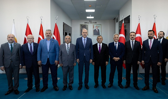 TBMM Başkanı Prof. Dr. Numan Kurtulmuş Ordu’da incelemelerde bulundu