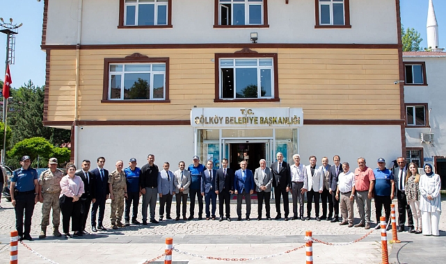 Vali Sonel Gölköy'de incelemelerde bulundu