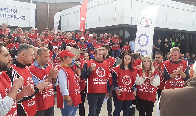 OMÜ'de hukuk katliamı iddiası: İşçi Haklarına saygı gösterilmiyor