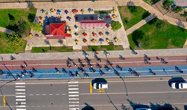 Altınordu'da pedallar çevre, doğa ve sağlık için çevrildi