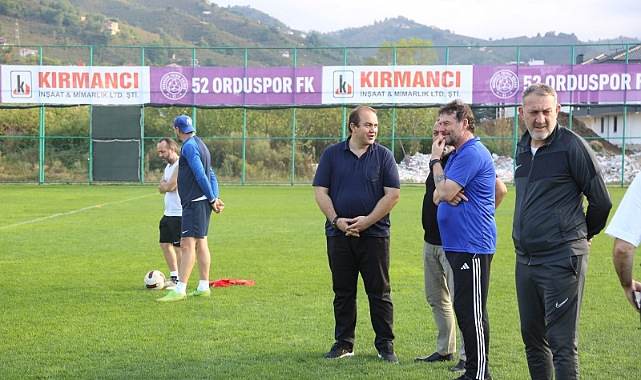 Müdür Genç Ordu'nun TFF profesyonel lig temsilcilerini ziyaret etti