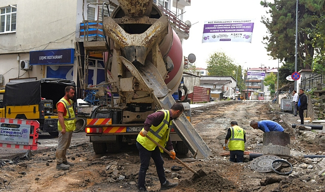 Başkan Tören; şehrin konforunu yükseltiyoruz