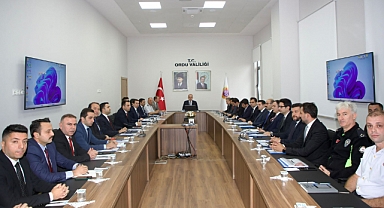 İl Güvenlik ve Asayiş Koordinasyon Toplantısı gerçekleştirildi