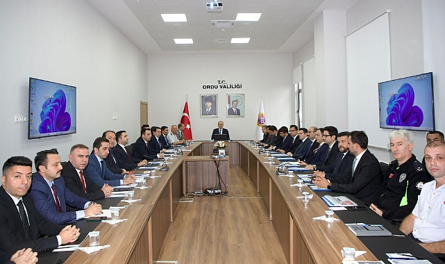 İl Güvenlik ve Asayiş Koordinasyon Toplantısı gerçekleştirildi