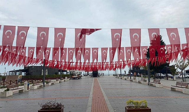 Ordu’da yer gök kırmızı beyaz