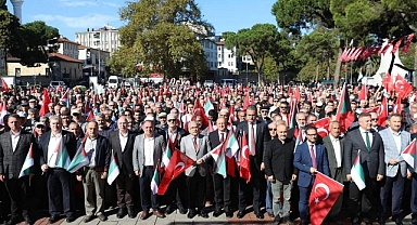 Ordu Filistin için tek yürek oldu