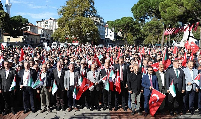 Ordu Filistin için tek yürek oldu