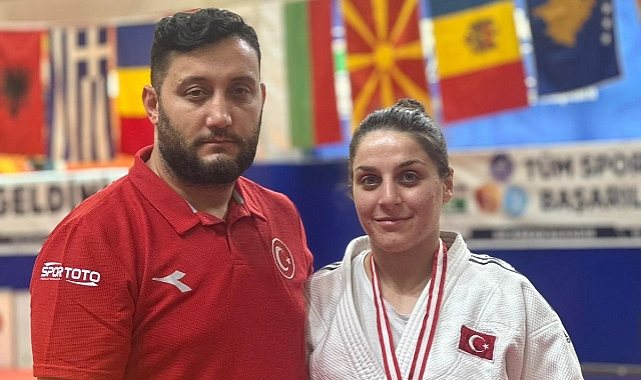 Ordulu Gülsüm U23 Balkan Judo Şampiyonası'nda bronz madalya kazandı.