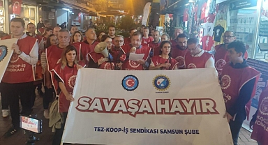 Savaşın Karşısında Barışı; Ölümün Karşısında Yaşamı Savunuyoruz