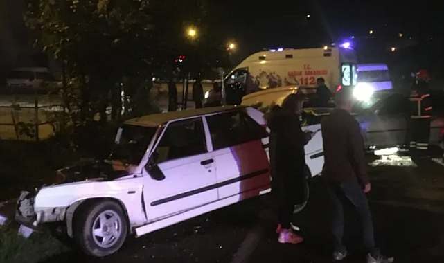 Ünye'de feci kazada 6 kişi yaralandı