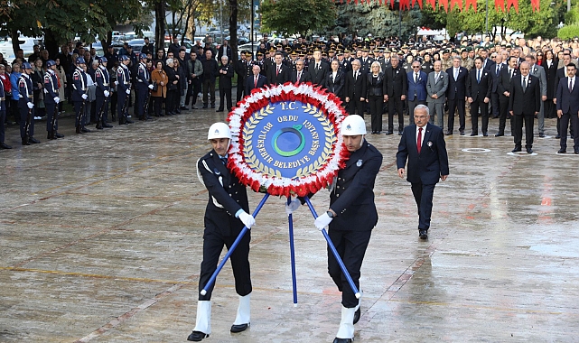 85. Yıl Ordu'da törenlerle kutlandı
