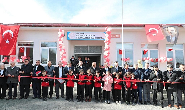 Akkuş İlçemizde Hayırsever Tarafından Yaptırılan İlkokul Törenle Açıldı