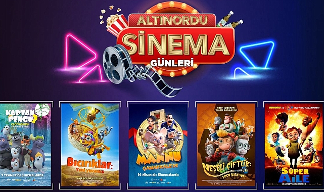 Altınordu'da Geleneksel Sinema Günleri başlıyor