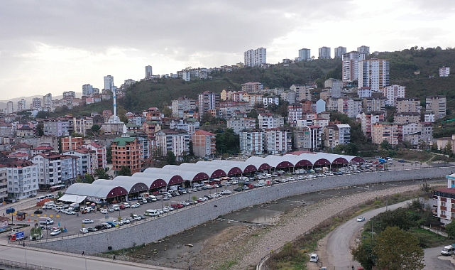 Modern pazar yeri esnafı rahatlattı