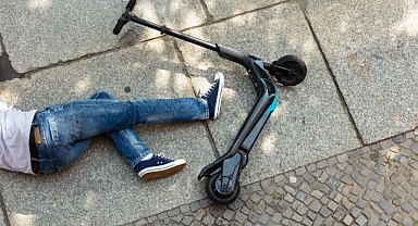 Scooter kazaları ve çene kırıkları