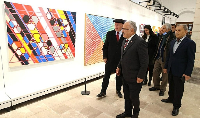 Ordu'da "Kırkyama Geometrik Soyut Hat ve Kûfi" sergisi açıldı